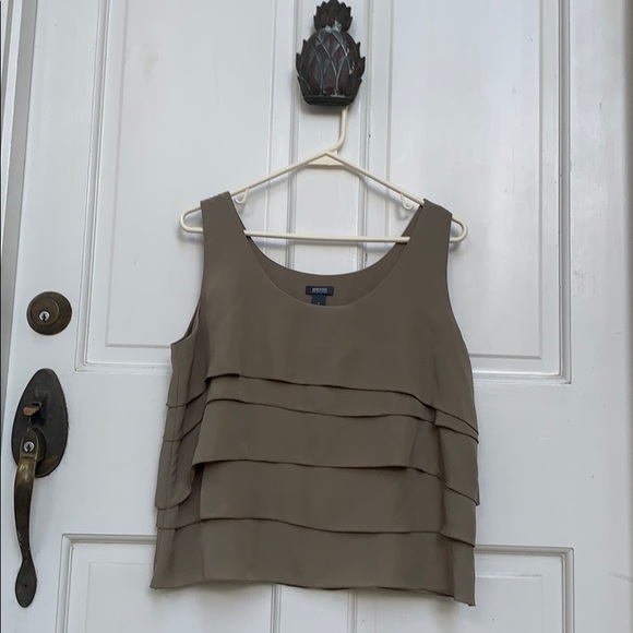 Kenneth Cole Reaction Top sz 12 Green - Picture 2 of 4